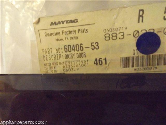 MAGIC CHEF JENN AIR REFRIGERATOR 60406-53 Door, Dairy NEW IN BOX MAGIC CHEF JENN AIR REFRIGERATOR 60406-53 Door, Dairy NEW IN BOX